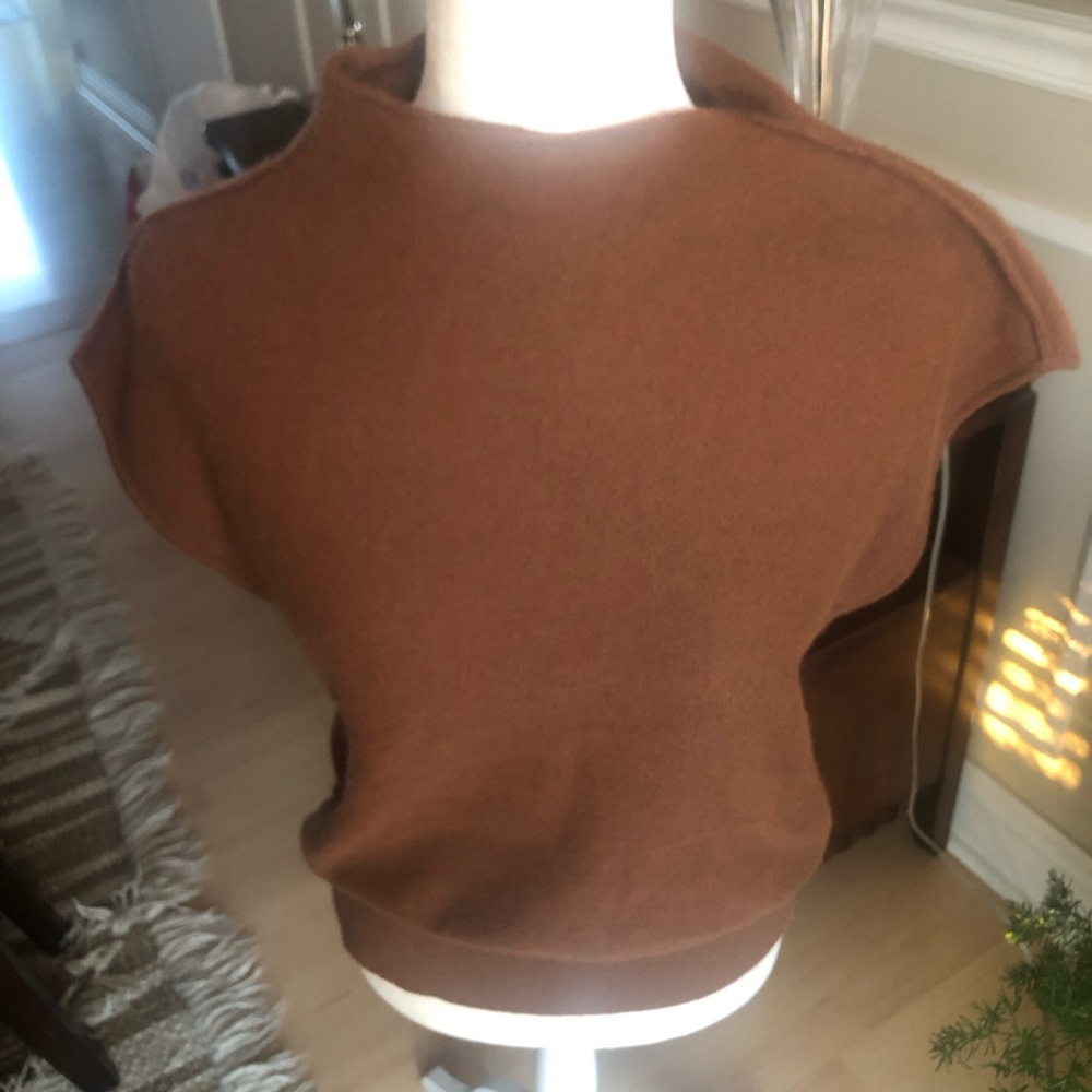 Anthropologie mock neck cloud sweater